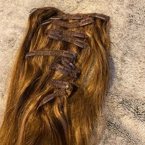 Zala 19/20 inches snickers brown with highlights